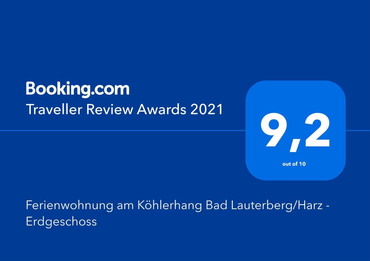 Ferienwohnungen Am Koehlerhang Bad Lauterberg Im Harz Exteriér fotografie